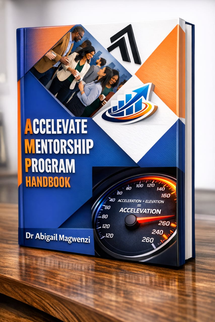 Accelevate Mentorship Program handbook cover